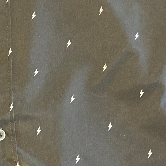 Fried Denim Lightning Bolt Shirt Medium - Picture 2 of 4